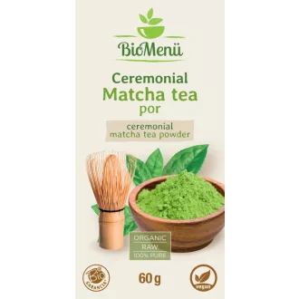 BioMenü bio Matcha Čaj Ceremoniální prášek 60 g obrázek produktu