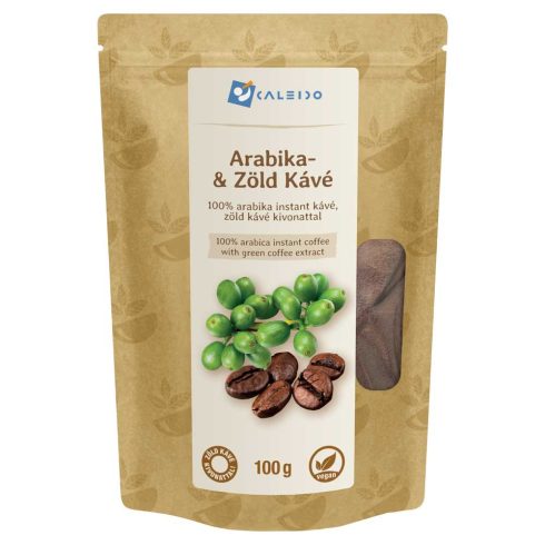 Caleido Arabica a Zelená Instant Káva 100 g