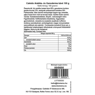 Caleido Arabica a Ganoderma Káva 100 g obrázek produktu
