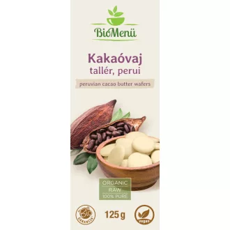BioMenü bio Kakaová Máslo Tallera peruánský 125 g obrázek produktu