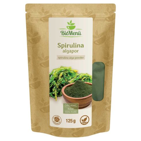 BioMenü bio Spirulina prášek 125 g BLÍZKO DATA EXPIRACE