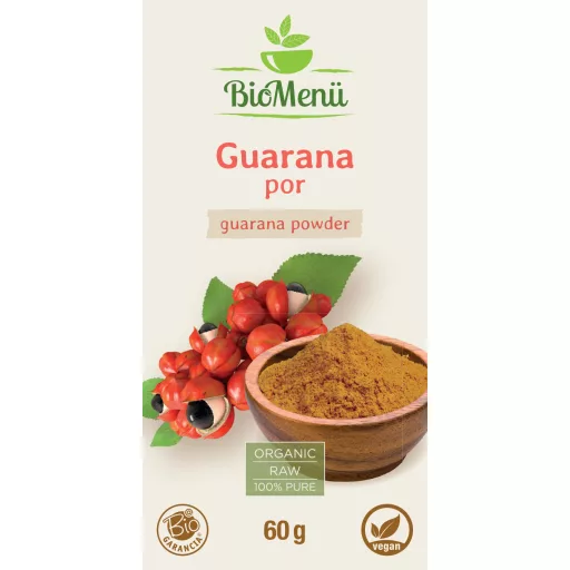 BioMenü bio Guarana prášek 60 g označení