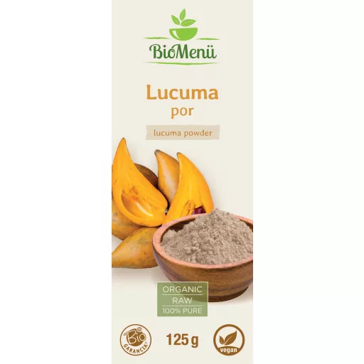 BioMenü bio Lucuma prášek 125 g označení