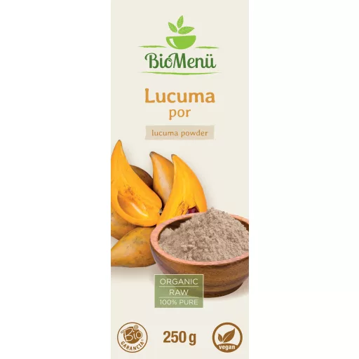 BioMenü bio Lucuma prášek 250 g označení