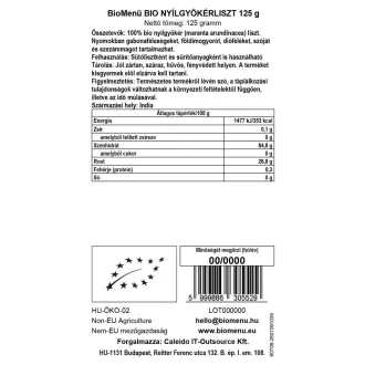 BioMenü bio Marantová mouka 125 g obrázek produktu