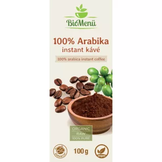 BioMenü bio 100% Arabica instantní Káva 100 g obrázek produktu