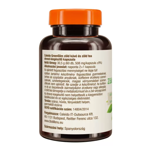 Caleido GreenSlim Zelená Káva a Zelený Čaj kapsle 60 ks