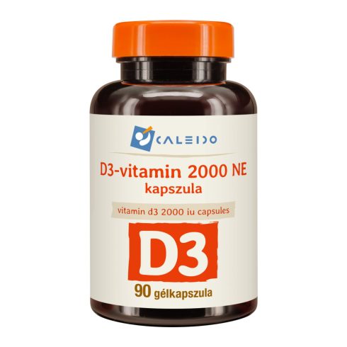 Caleido Vitamin D3 2000 IU kapsle 90 ks