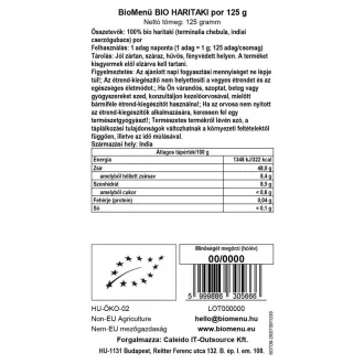 BioMenü Bio Haritaki prášek 125 g obrázek produktu
