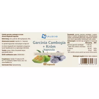 Caleido Garcinia Cambogia + Chrom kapsle 60 ks obrázek produktu