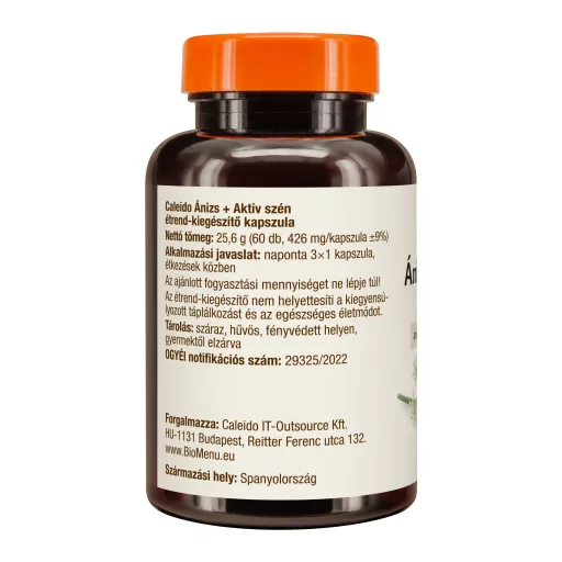 Caleido Anýz + Aktivní Uhlí kapsle 60 ks obrázek produktu vlevo