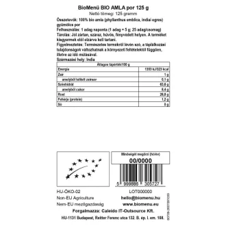 BioMenü bio Amla prášek 125 g obrázek produktu