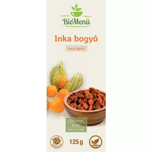 BioMenü bio Inca Bobule sušené 125 g označení