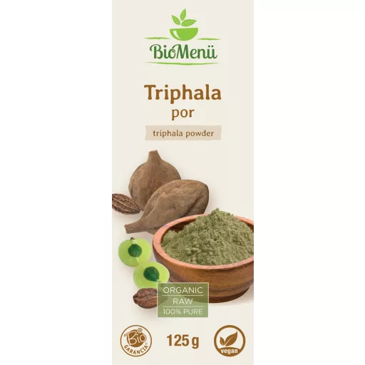 BioMenü bio Triphala prášek 125 g označení