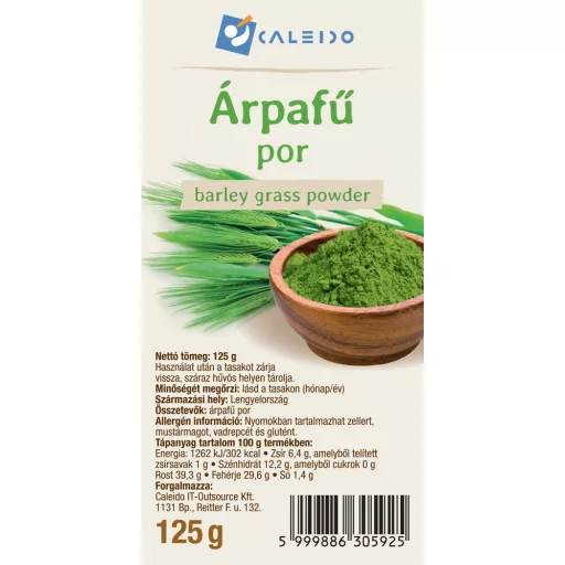 Caleido MLADÝ JEČMEN prášek 125 g označení