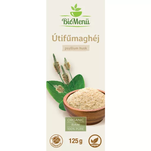BioMenü Bio slupky PSYLLIA 125 g označení