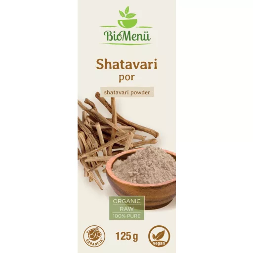 BioMenü bio Šatavari prášek 125 g označení