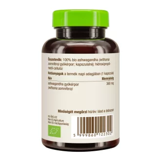 BioMenü bio Ashwagandha kapsle 60 ks obrázek produktu