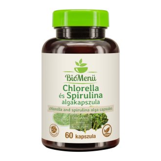 BioMenü bio Chlorella a Spirulina kapsule 60 ks obrázek produktu