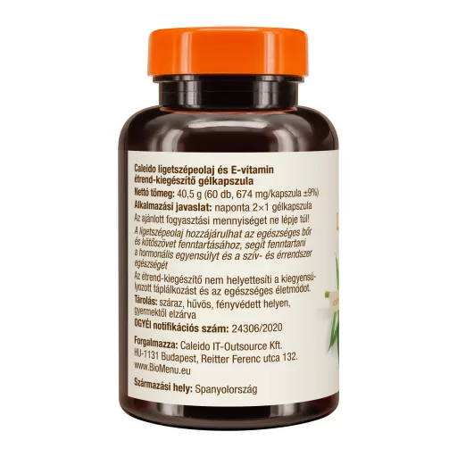 Caleido Pupalkový Olej + Vitamin E kapsle 60 ks