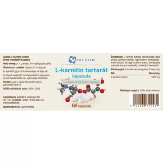 Caleido L-Karnitin Tartrát kapsle 60 ks obrázek produktu