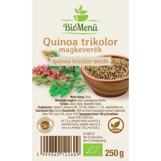 BioMenü Bio QUINOA trikolora směs semen 250 g obrázek produktu
