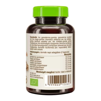 BioMenü bio 7-Houbová Směs kapsle 60 ks obrázek produktu