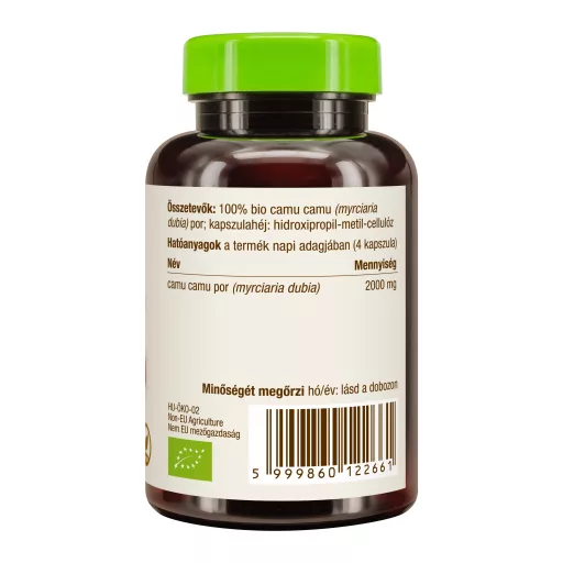 BioMenü BIO CAMU CAMU kapszula 60 db termékkép jobb