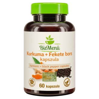 BioMenü bio Kurkuma + Černý Pepř kapsle 60 ks obrázek produktu