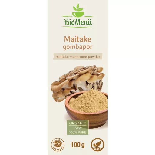 BioMenü Bio Maitake Houbový prášek 100 g označení