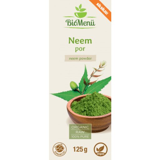 BioMenü bio Neem prášek 125 g označení