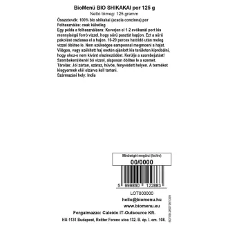 BioMenü bio Shikakai prášek 125 g obrázek produktu