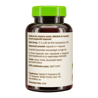 BioMenü bio Triphala kapsle 60 ks obrázek produktu