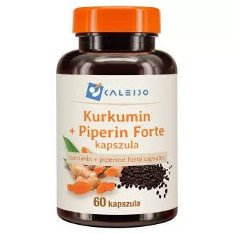 Caleido Kurkumin + Piperine Forte kapsle 60 ks obrázek produktu