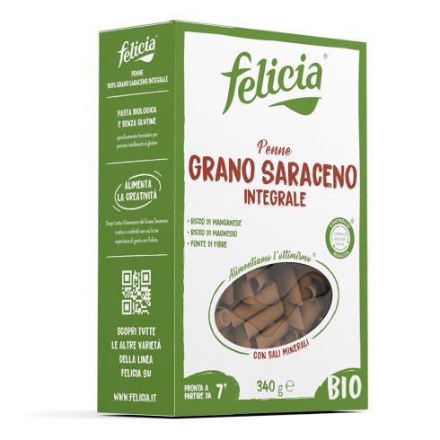 Felicia bio Pohanka Penne bezlepkové těstoviny 250 g
