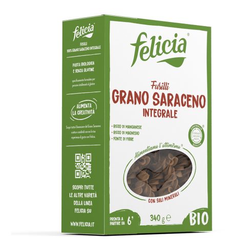 Felicia bio Pohanka Fusilli bezlepkové těstoviny 250 g