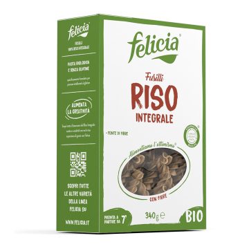   Felicia bio Hnědá Rýže Fusilli bezlepkové těstoviny 250 g