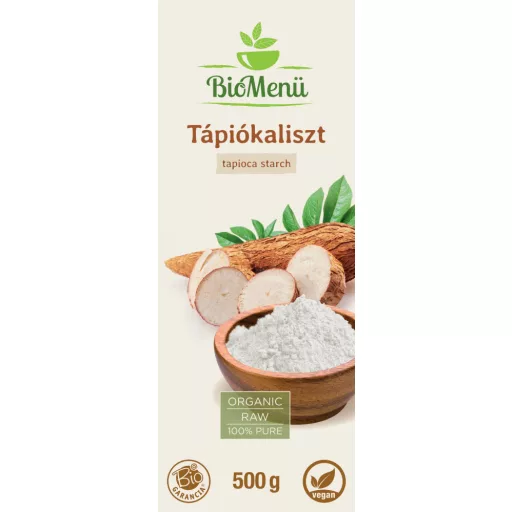 BioMenü Bio Tapioková mouka 500 g označení