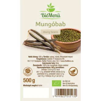 BioMenü Bio Mungo Fazole 500g obrázek produktu