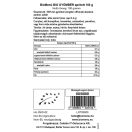 BioMenü Bio Zázvor nasekaný 100 g datový štítek