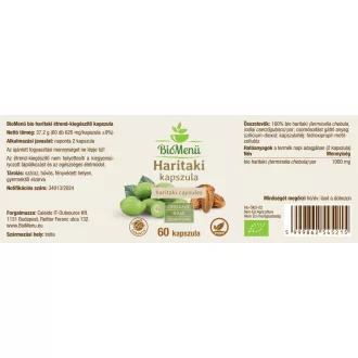   BioMenü BIO HARITAKI kapszula 60 db KÖZEL A LEJÁRAT DÁTUMÁHOZ