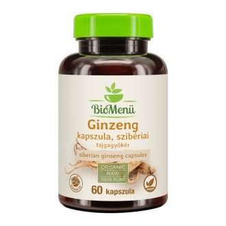 BioMenü bio Ženšen Sibiřský kapsle 60 ks obrázek produktu