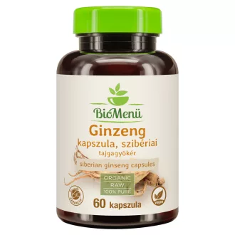 BioMenü bio Ženšen Sibiřský kapsle 60 ks obrázek produktu