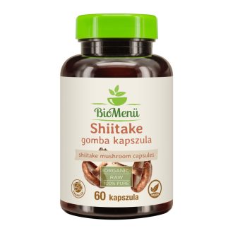 BioMenü Bio Shiitake Houbový kapsle 60 ks obrázek produktu