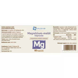 Caleido Malát Hořečnatý kapsle 60 ks obrázek produktu