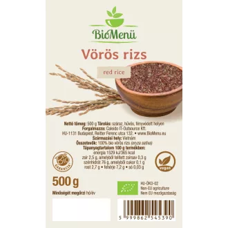 BioMenü Bio Červená Rýže 500 g obrázek produktu