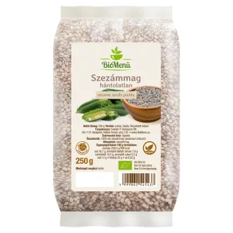   BioMenü Bio Sezamová Semínka nevyloupaná 250 g BLÍZKO DATA EXPIRACE