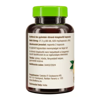 BioMenü bio Zázvor kapsle 60 ks obrázek produktu