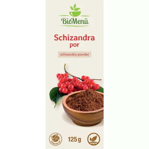 BioMenü Bio Schizandra prášek 125 g označení