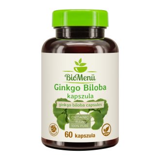 BioMenü Bio Ginkgo Biloba kapsle 60 ks obrázek produktu